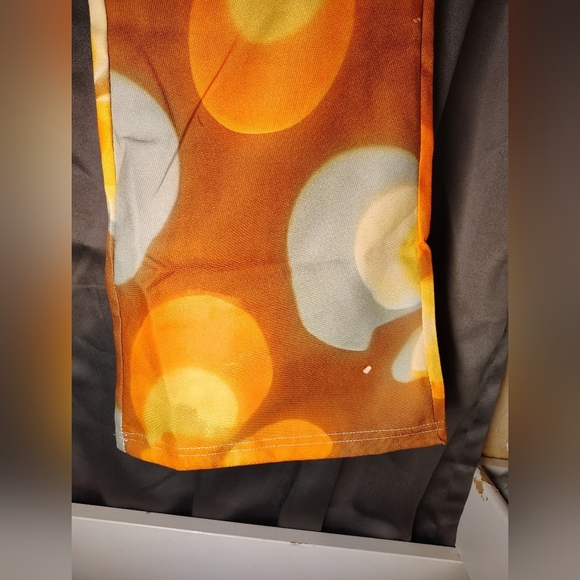 Bold Floral Flare Pants - Picture 2 of 6